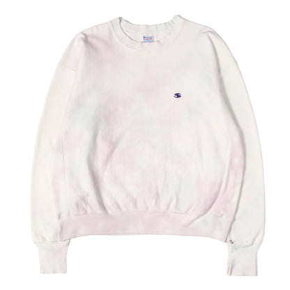 23AW ヴィンテージ加工 タイダイ染め リバースウィーブ スウェット(CREW NECK SWEAT_ONE POINT)