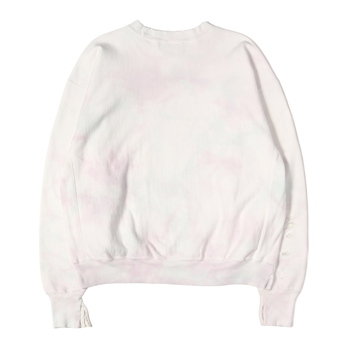 23AW ヴィンテージ加工 タイダイ染め リバースウィーブ スウェット(CREW NECK SWEAT_ONE POINT)