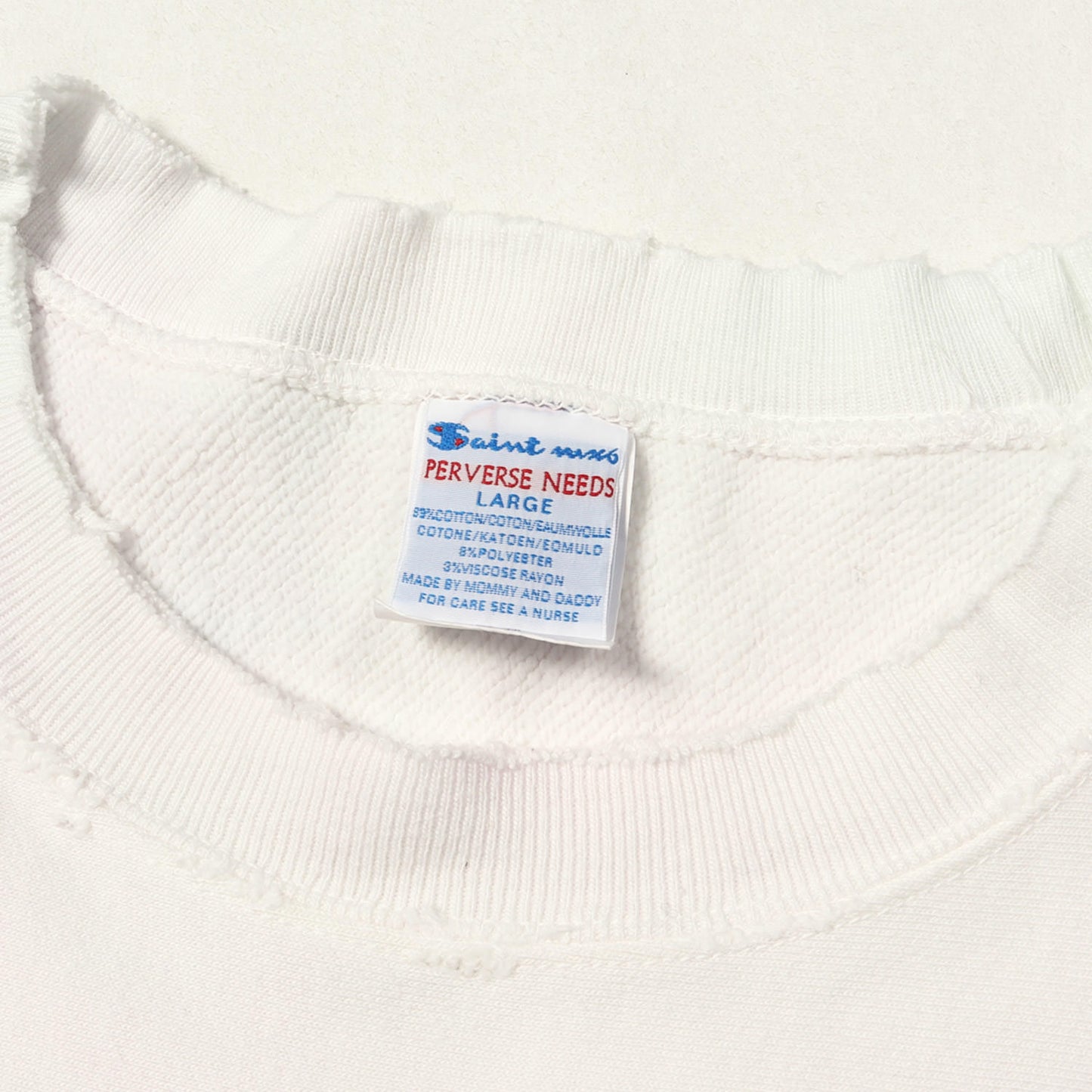 23AW ヴィンテージ加工 タイダイ染め リバースウィーブ スウェット(CREW NECK SWEAT_ONE POINT)
