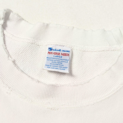 23AW ヴィンテージ加工 タイダイ染め リバースウィーブ スウェット(CREW NECK SWEAT_ONE POINT)