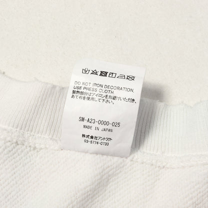 23AW ヴィンテージ加工 タイダイ染め リバースウィーブ スウェット(CREW NECK SWEAT_ONE POINT)