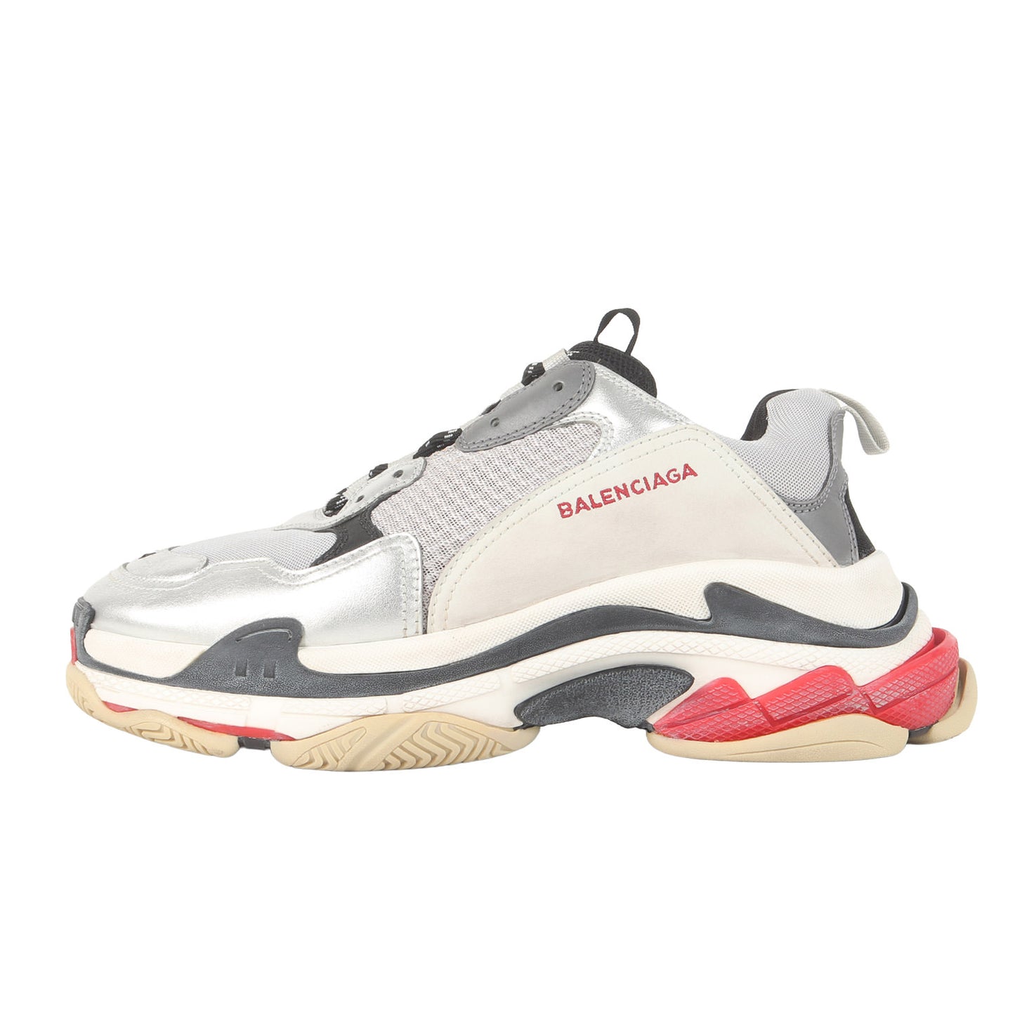 トリプルS 汚し加工 ダッドスニーカー (TRIPLE S SNEAKER / 512175）