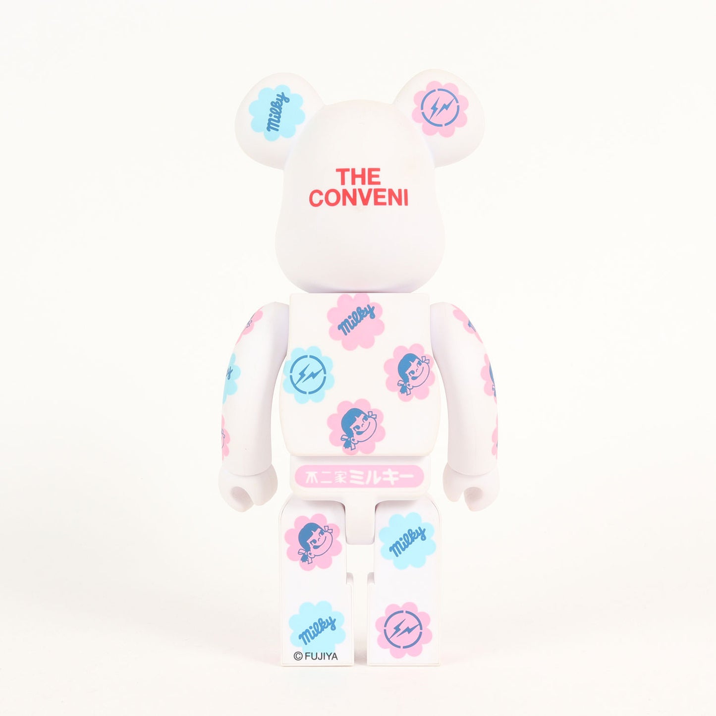 ×THE CONVENI / fragment design / 不二家 COLOR MILKY BE@RBRICK 100% ＆ 400% ベアブリック 2020年製