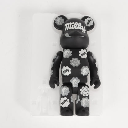 ×THE CONVENI / fragment design / 不二家 BLACK MILKY BE@RBRICK 100% ＆ 400% ベアブリック 2020年製
