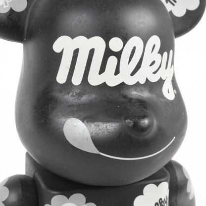 ×THE CONVENI / fragment design / 不二家 BLACK MILKY BE@RBRICK 100% ＆ 400% ベアブリック 2020年製