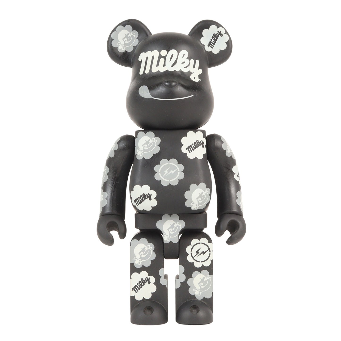×THE CONVENI / fragment design / 不二家 BLACK MILKY BE@RBRICK 100% ＆ 400% ベアブリック 2020年製