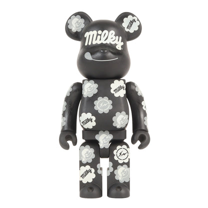 ×THE CONVENI / fragment design / 不二家 BLACK MILKY BE@RBRICK 100% ＆ 400% ベアブリック 2020年製
