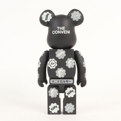 ×THE CONVENI / fragment design / 不二家 BLACK MILKY BE@RBRICK 100% ＆ 400% ベアブリック 2020年製