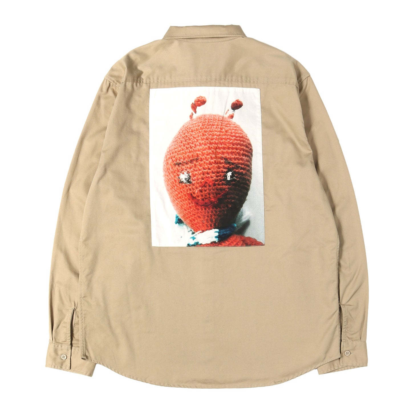 ×Mike Kelley パッチデザイン ワークシャツ(Supreme Ahh...Youth! Work Shirt)