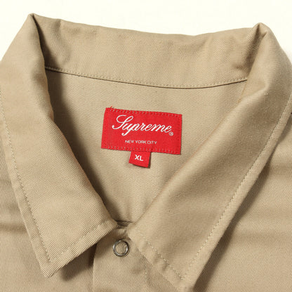 ×Mike Kelley パッチデザイン ワークシャツ(Supreme Ahh...Youth! Work Shirt)