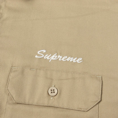 ×Mike Kelley パッチデザイン ワークシャツ(Supreme Ahh...Youth! Work Shirt)