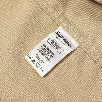 ×Mike Kelley パッチデザイン ワークシャツ(Supreme Ahh...Youth! Work Shirt)