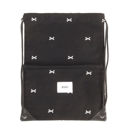 22SS クロスボーン柄 ナップサック(THIEVERY / BAG / COTTON)