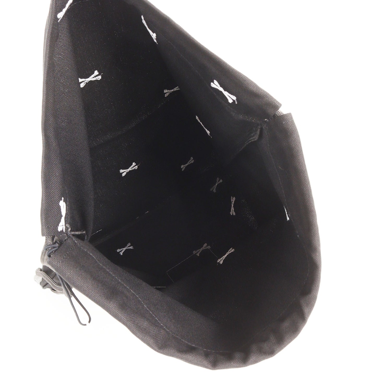 22SS クロスボーン柄 ナップサック(THIEVERY / BAG / COTTON)