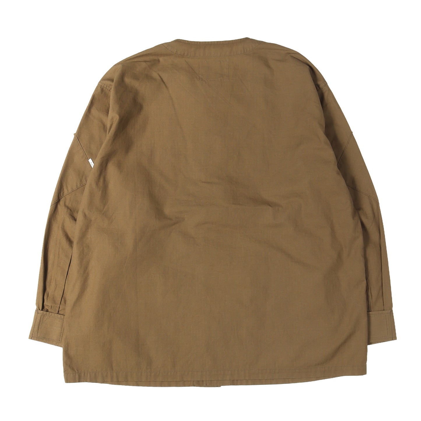 21SS ノーカラー ミリタリー シャツジャケット(SCOUT / LS)