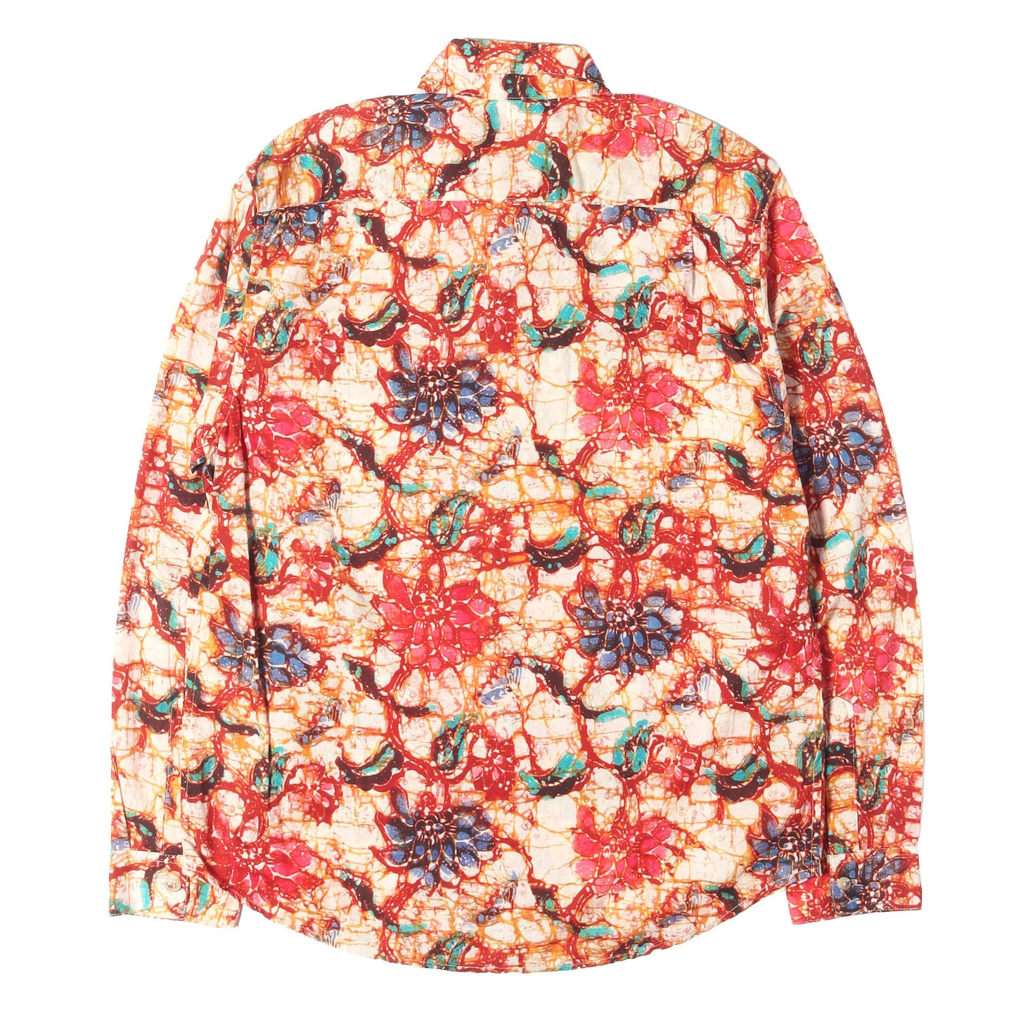 アシッド フローラル柄 コットンシャツ(Acid Floral Shirt)