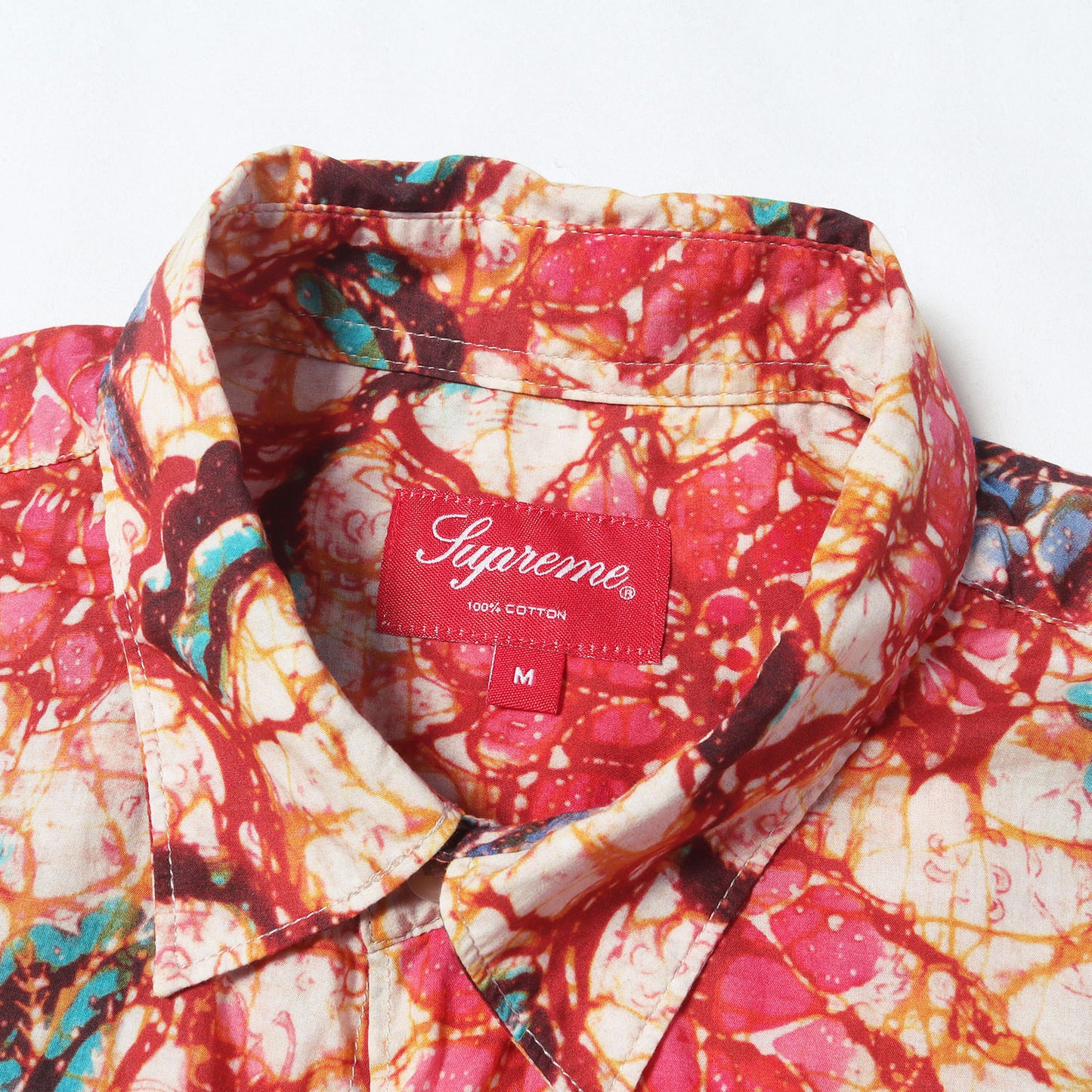 アシッド フローラル柄 コットンシャツ(Acid Floral Shirt)