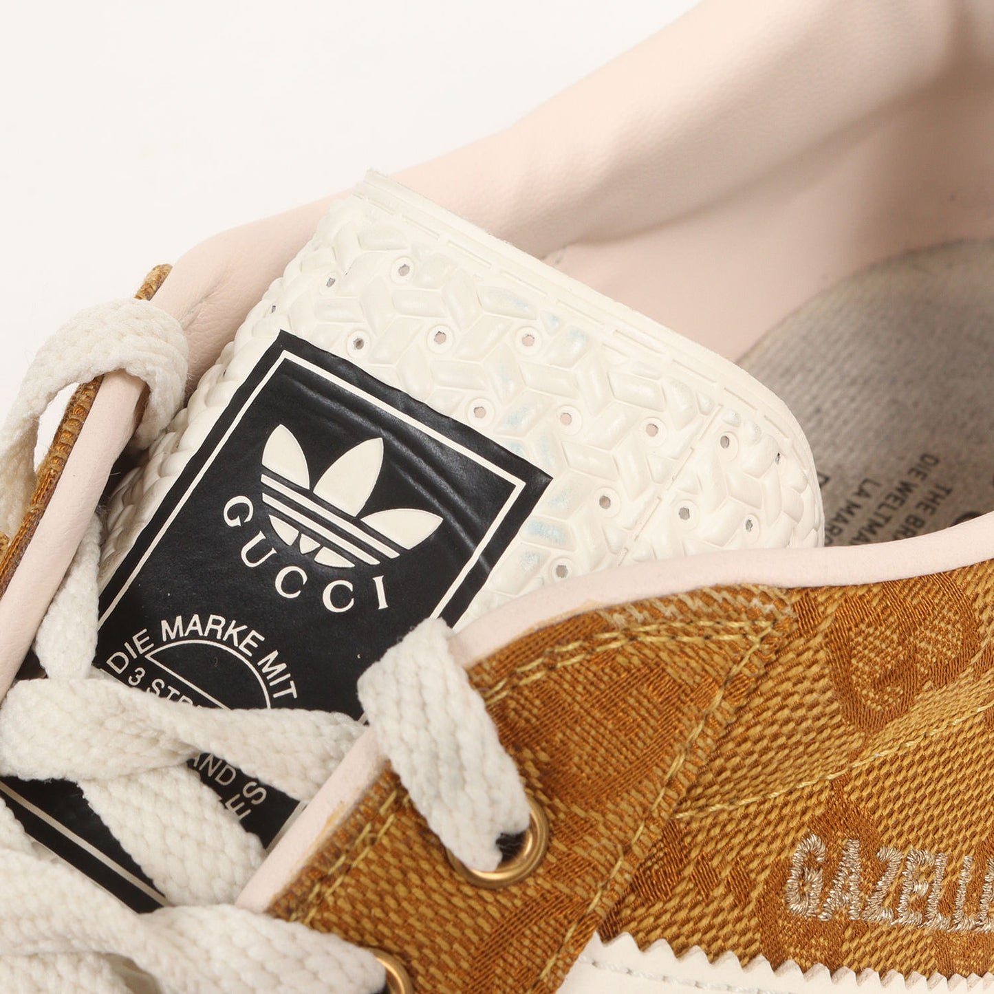 ×adidas GAZELLE GGキャンバス (HQ8850 / イタリア製)