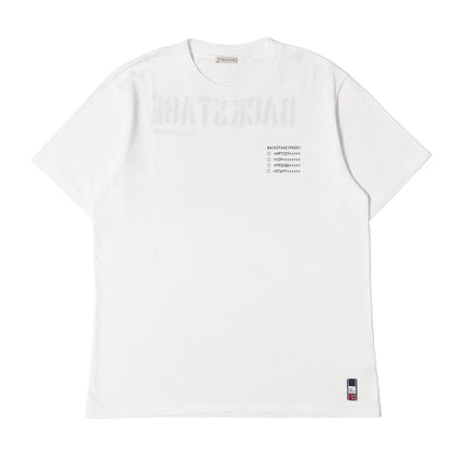 [MONCLER GENIUS] ×fragment design バックステージパス グラフィック Tシャツ (MAGLIA T-SHIRT)