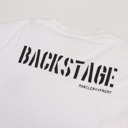 [MONCLER GENIUS] ×fragment design バックステージパス グラフィック Tシャツ (MAGLIA T-SHIRT)