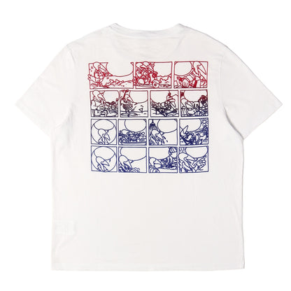 グラデーション コミック フロッキープリント Ｔシャツ (MAGLIA T-SHIRT)