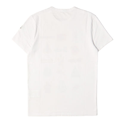 ワッペン付き マルチロゴ プリント Tシャツ (MAGLIA T-SHIRT)