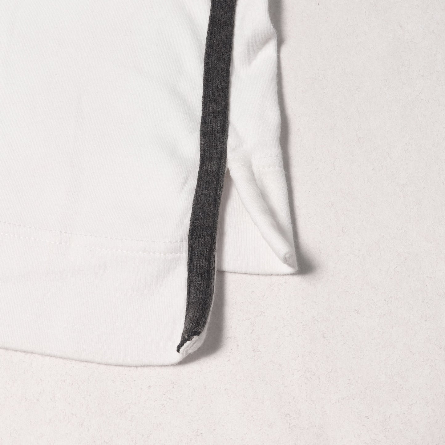 Hロゴパイピング セリエボタン ポロシャツ
