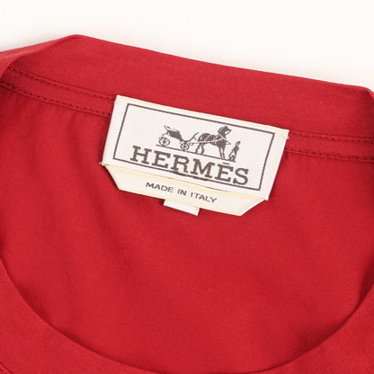 Hショルダー デザイン クルーネック Tシャツ