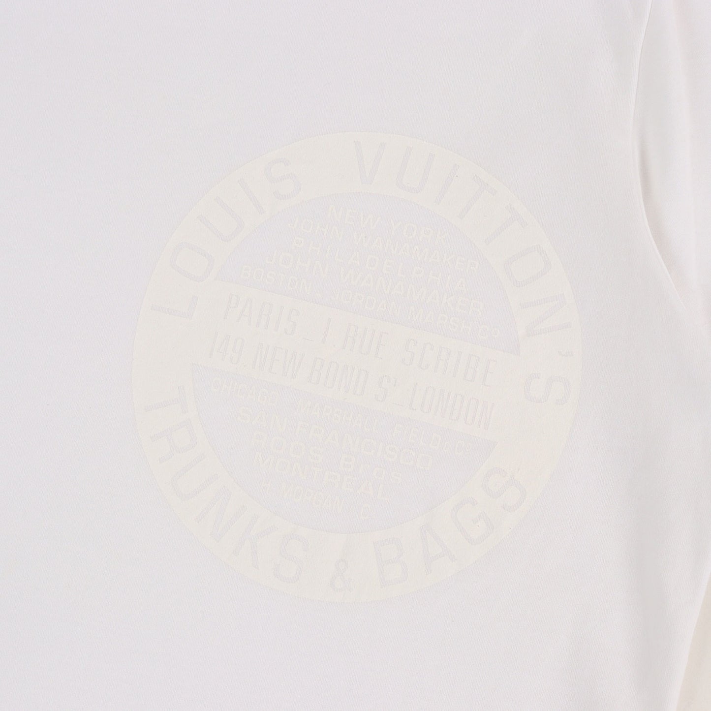 サークルロゴ クルーネック Tシャツ(LV Stamp T-Shirt)