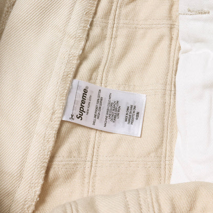 23SS ほつれ パッチワーク バギー デニム ショーツ (Frayed Patchwork Baggy Denim Short)