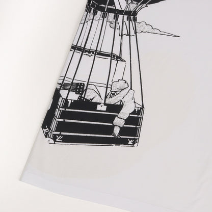気球グラフィック プリント Tシャツ