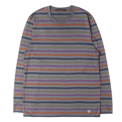 マルチボーダー カットソー / ロングスリーブ Tシャツ