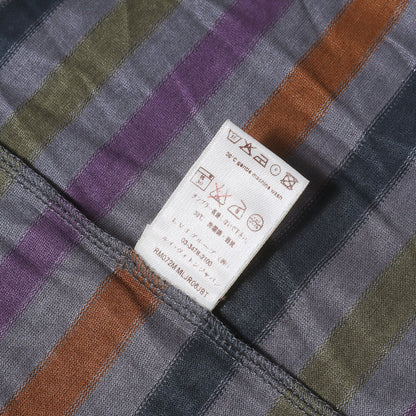 マルチボーダー カットソー / ロングスリーブ Tシャツ