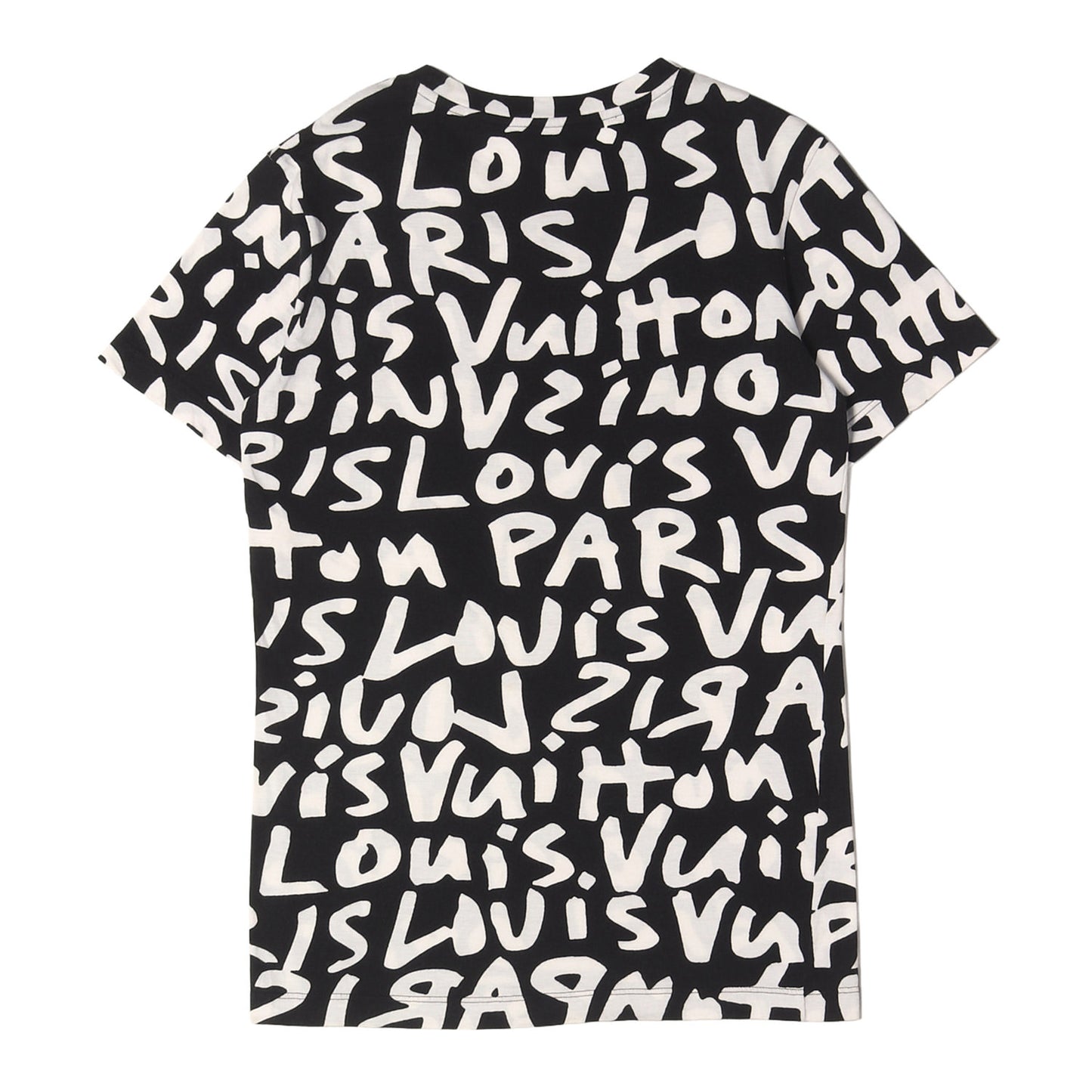 スティーブン スプラウス モノグラム グラフィティ Vネック Tシャツ