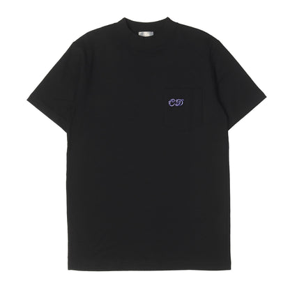 21AW ×Kenny Scharf CDロゴ刺繍 ポケット Tシャツ