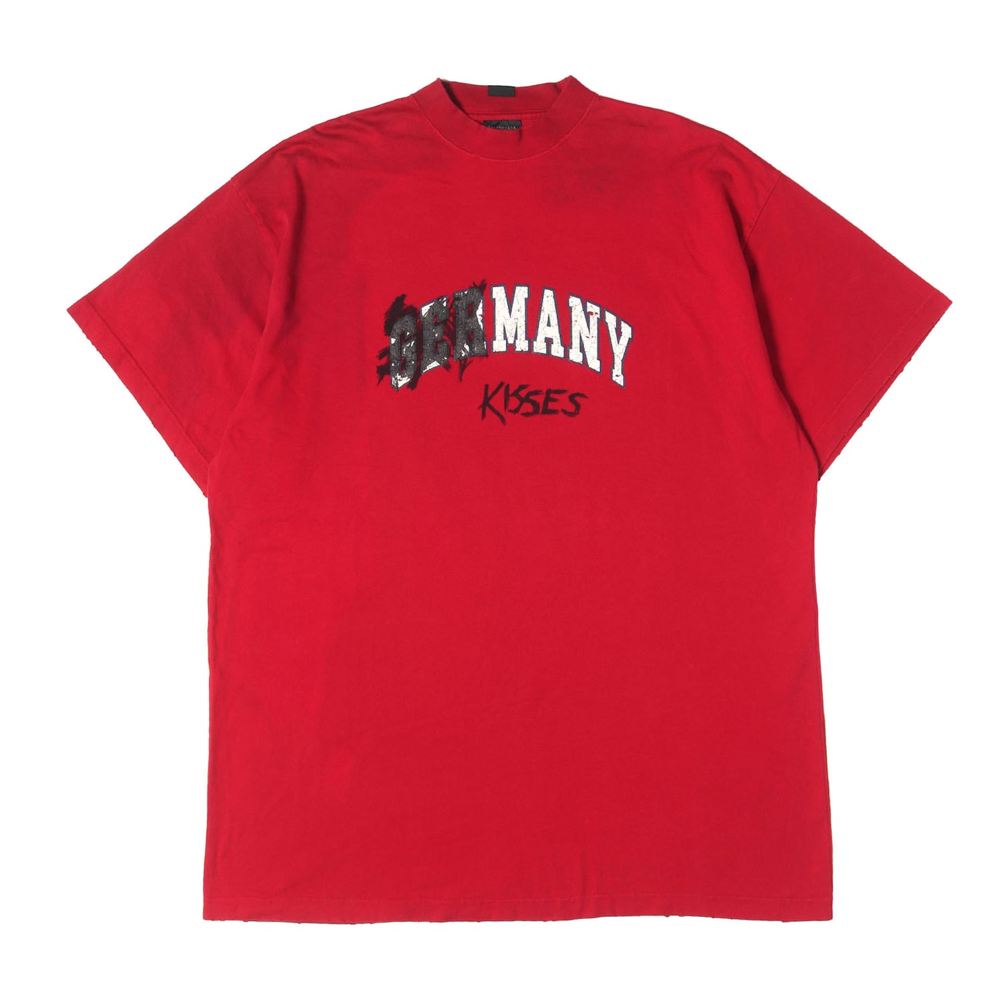 23SS GERMANY KISSES ロゴ オーバーサイズ Tシャツ(Many Kisses T-Shirt Oversized)