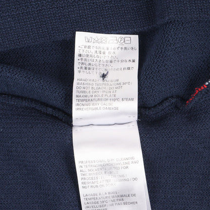 トリコロールライン コットンジャージー Tシャツ