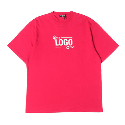 21SS ロゴプリント オーバーサイズ Tシャツ(Your Logo Here Flatground T-Shirt)
