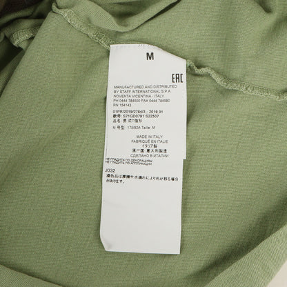 マルチジップデザイン クルーネック Tシャツ(Multi-Zip Cotton Jersey T-Shirt)