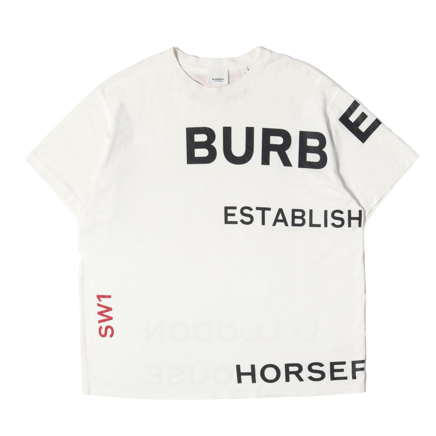 [リカルド・ティッシ期] 21SS ホースフェリー マルチロゴ クルーネック Tシャツ
