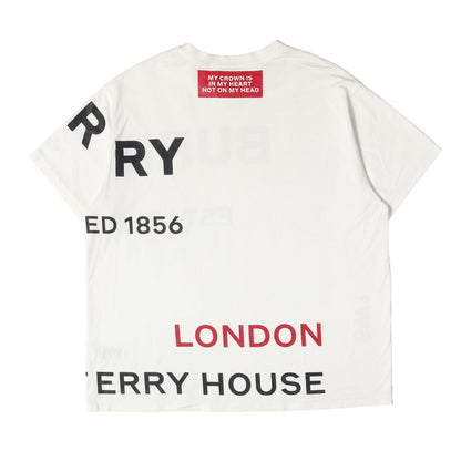 [リカルド・ティッシ期] 21SS ホースフェリー マルチロゴ クルーネック Tシャツ