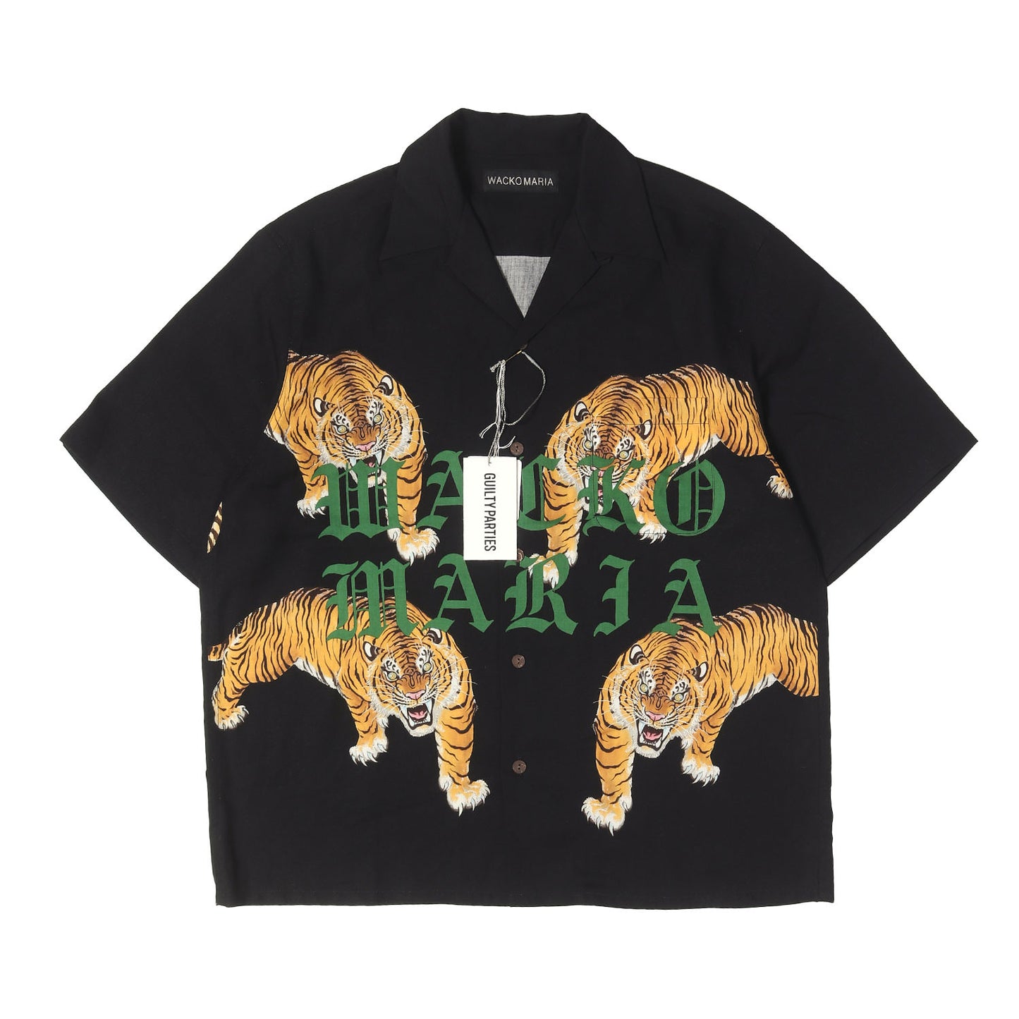25SS ×TIM LEHI タイガー 虎柄 ハワイアンシャツ / アロハシャツ(HAWAIIAN SHIRT)