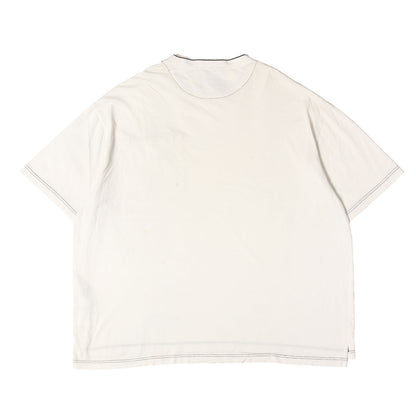 21SS トライアングルロゴプレート付き ナイロンポケット Tシャツ(UJN790 S221 10D3)