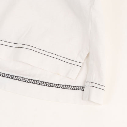 21SS トライアングルロゴプレート付き ナイロンポケット Tシャツ(UJN790 S221 10D3)