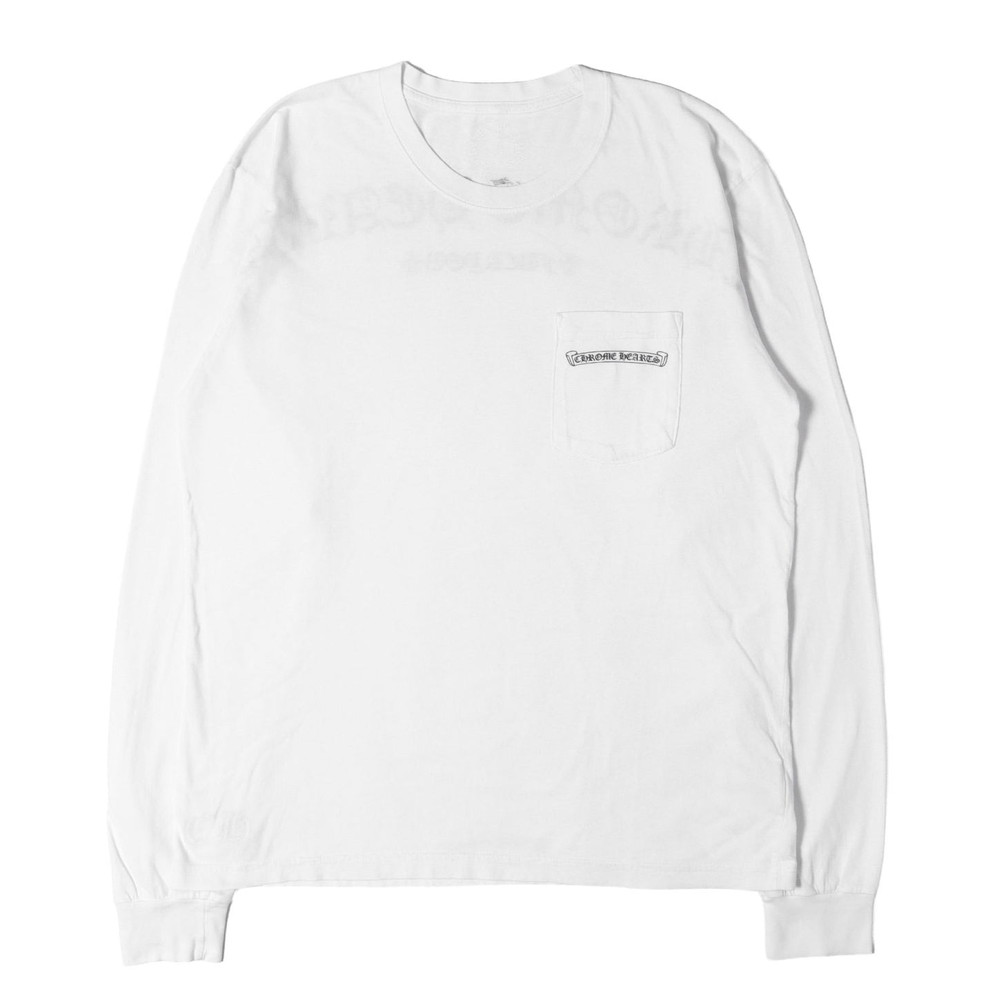 ブランドロゴ & CHプラス ロングスリーブ ポケット Tシャツ