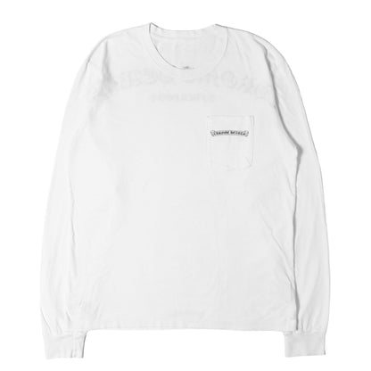 ブランドロゴ & CHプラス ロングスリーブ ポケット Tシャツ