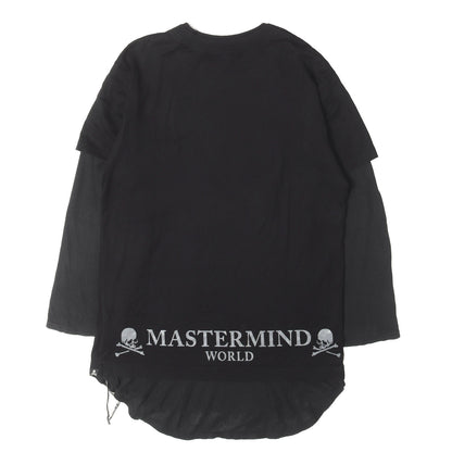 20SS MASTERMIND WORLD メッシュレイヤード ロングスリーブ Tシャツ