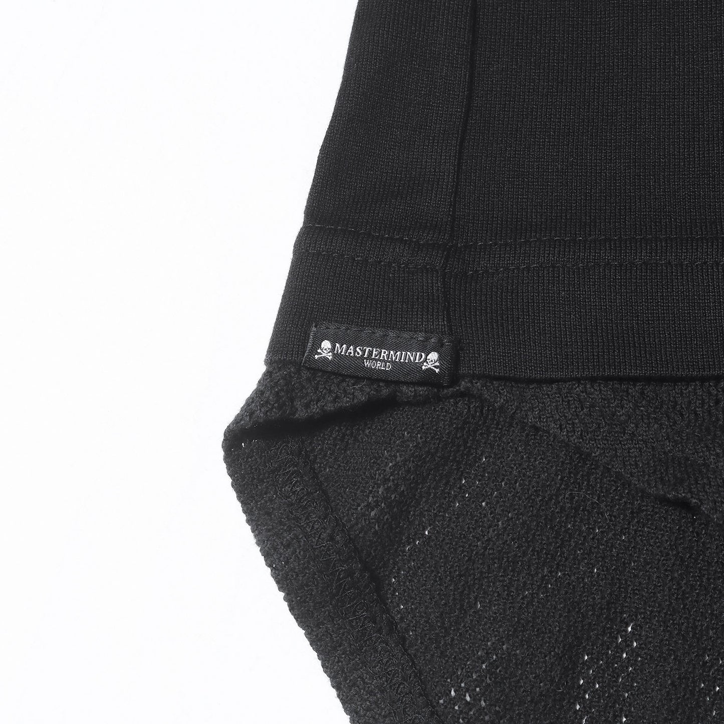 20SS MASTERMIND WORLD メッシュレイヤード ロングスリーブ Tシャツ