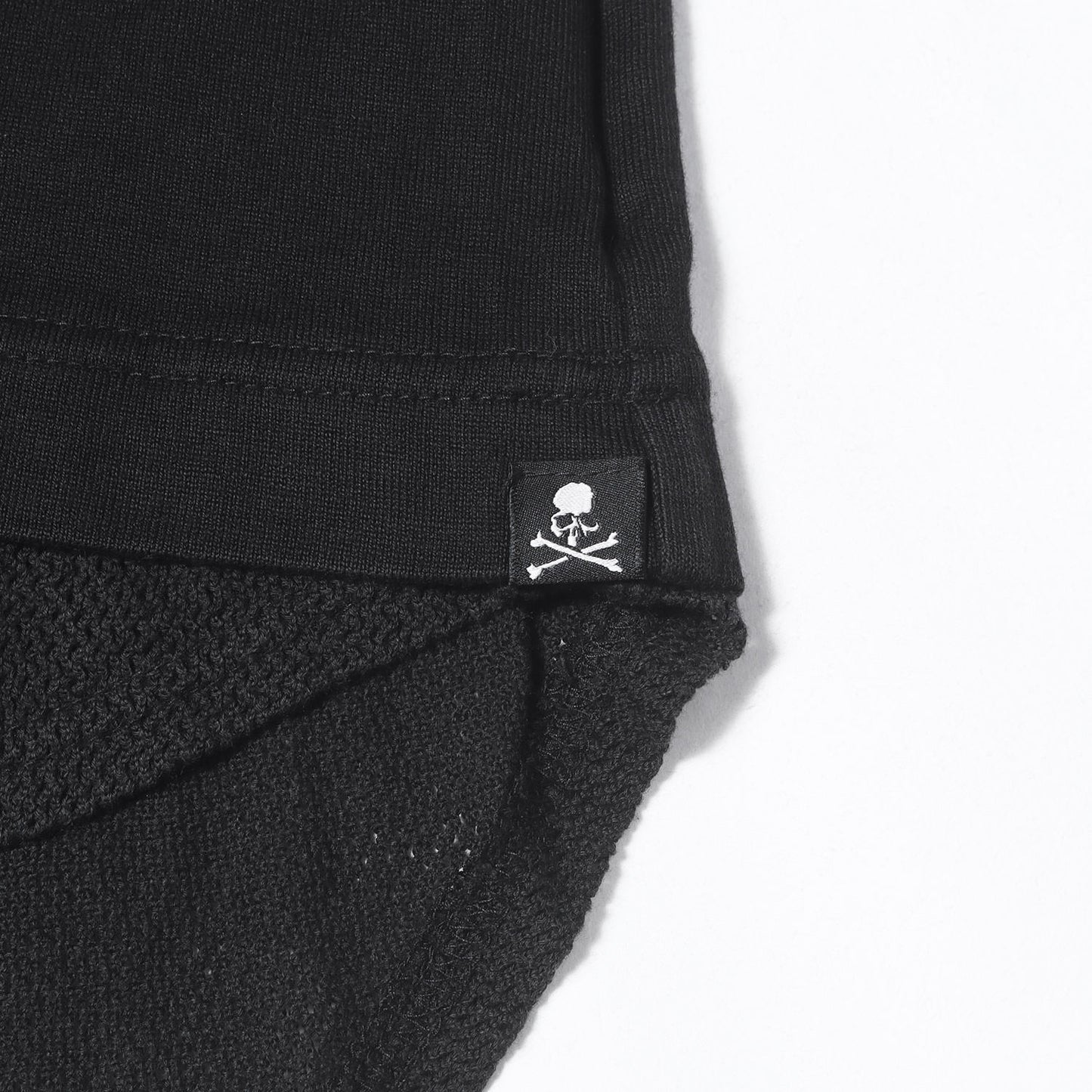 20SS MASTERMIND WORLD メッシュレイヤード ロングスリーブ Tシャツ