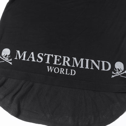 20SS MASTERMIND WORLD メッシュレイヤード ロングスリーブ Tシャツ